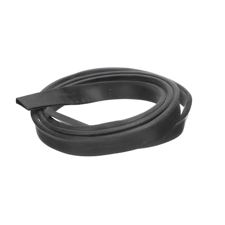 Amtekco GASKET, GLASS, 8FT BLACK, 1'' 021113B